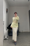 SWAYING/KNIT Velvet Straight Skirt SW212XZ23 PS36
